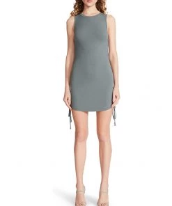 Steve Madden Dresses Smokeshow Sleeveless Adjustable Rib Knit Mini Dress -Steve Madden Sales Store 610s6b3MoqL. AC SR736920