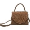 Steve Madden Handbags Trendyf Shearling Mini Top-Handle