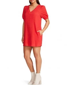 Steve Madden Dresses Fields of Gold Textured Stripe Gauze Shift Dress -Steve Madden Sales Store 61Nwa6IR6VL. AC SR736920