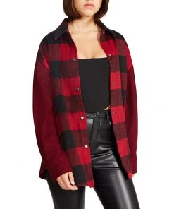 Steve Madden Coats & Outerwear Sophia Shacket -Steve Madden Sales Store 710FtBvSK8L. AC SR736920