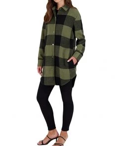 Steve Madden Coats & Outerwear Eldridge Buffalo Plaid Coat -Steve Madden Sales Store 71JXIfBb1oL. AC SR736920