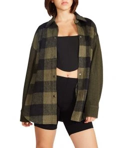 Steve Madden Coats & Outerwear Sophia Shacket -Steve Madden Sales Store 71R XBze6VL. AC SR736920