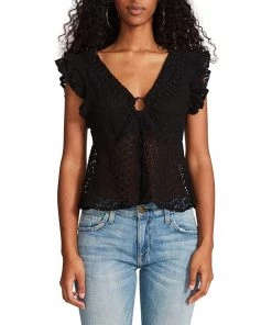 Steve Madden Shirts & Tops Key To My Heart Top