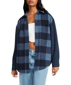 Steve Madden Coats & Outerwear Sophia Shacket -Steve Madden Sales Store 81T0tcXrgGL. AC SR736920