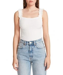 Steve Madden Shirts & Tops Kiss Me Bodysuit -Steve Madden Sales Store 81ieaaspNRL. AC SR736920